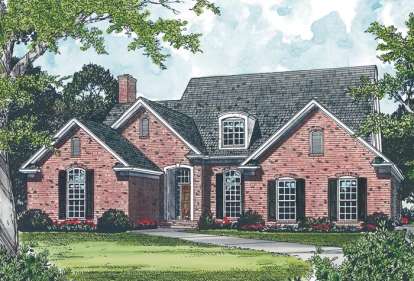 Traditional House Plan #3323-00142 Elevation Photo