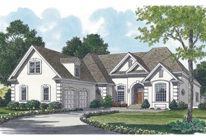 Traditional House Plan #3323-00147 Elevation Photo