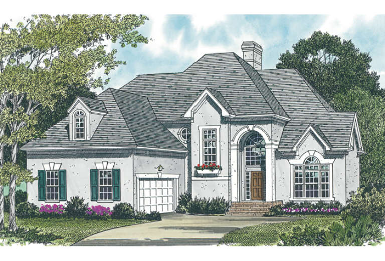 House Plan House Plan #12618 Front Elevation