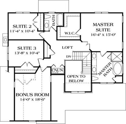 House Plan House Plan #12619 Drawing 2