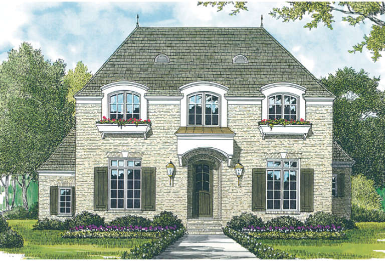 House Plan House Plan #12620 Front Elevation