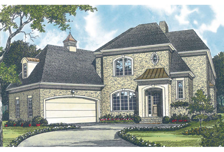 House Plan House Plan #12623 Front Elevation