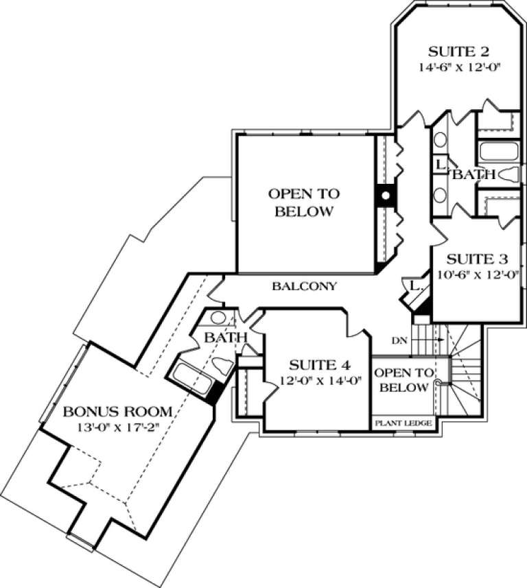 House Plan House Plan #12623 Drawing 2
