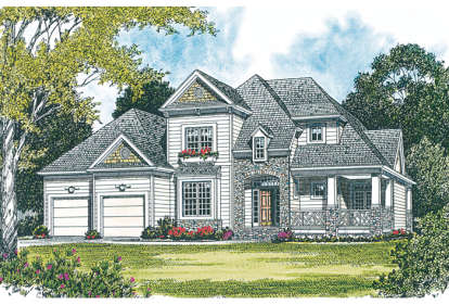 House Plan House Plan #12629 Front Elevation