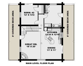 Main Floor  for House Plan #039-00034
