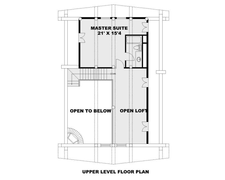 House Plan House Plan #1263 Drawing 2