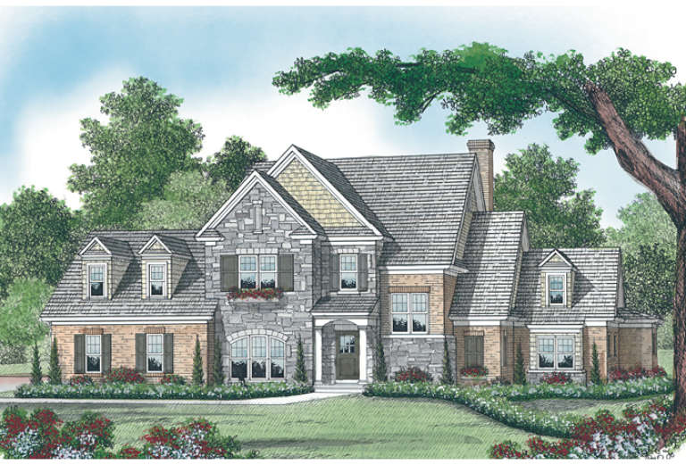 House Plan House Plan #12630 Front Elevation