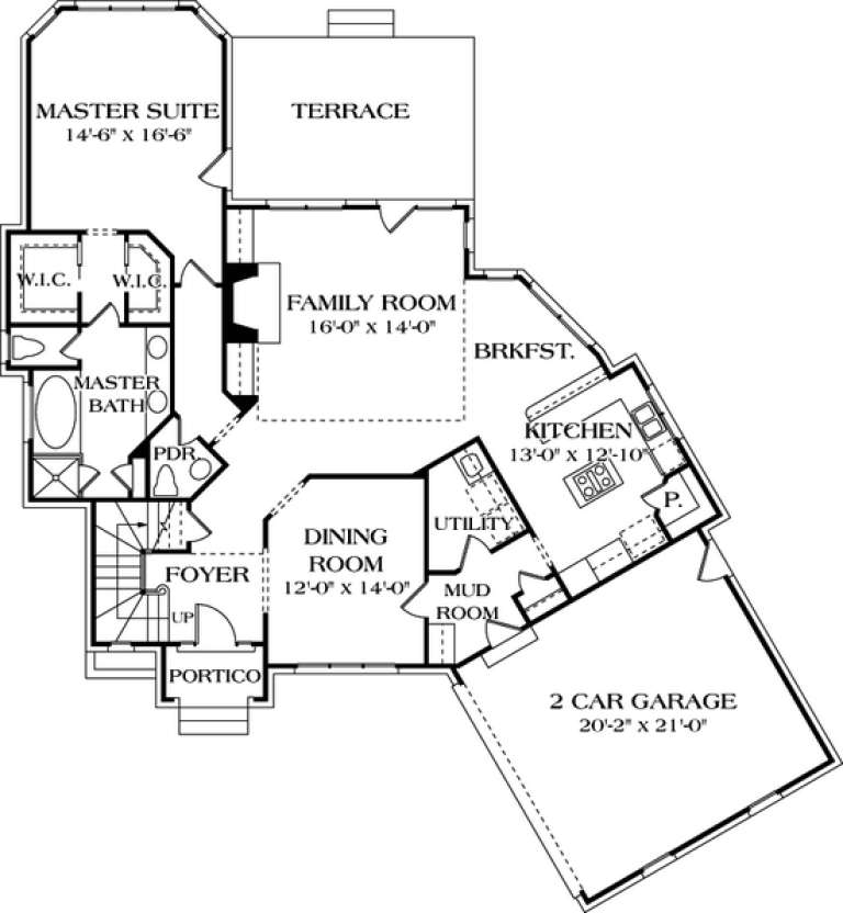 House Plan House Plan #12631 Drawing 1