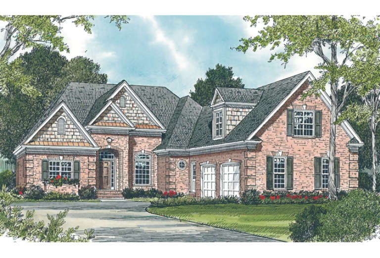 House Plan House Plan #12633 Front Elevation