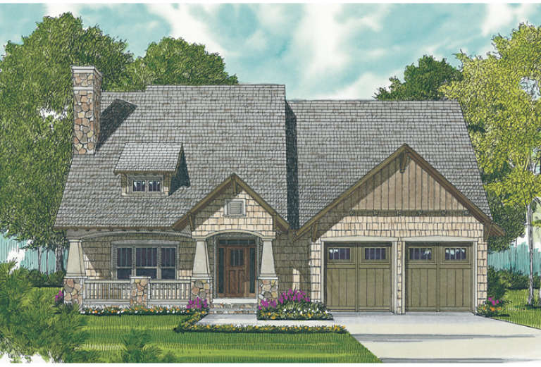 House Plan House Plan #12638 Front Elevation