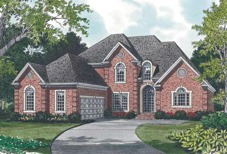 House Plan House Plan #12642 Front Elevation