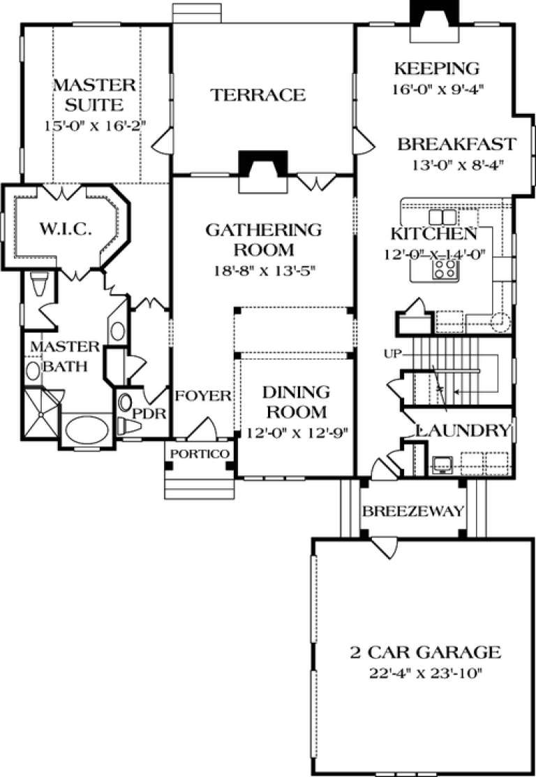 House Plan House Plan #12643 Drawing 1