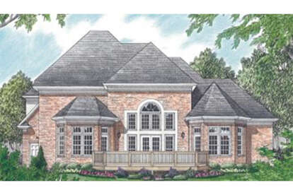 Traditional House Plan #3323-00177 Elevation Photo