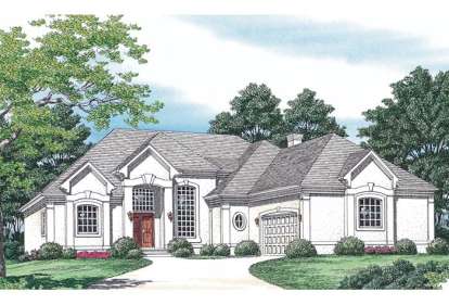 Traditional House Plan #3323-00179 Elevation Photo