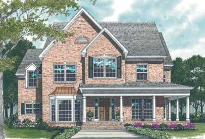 Country House Plan #3323-00181 Elevation Photo