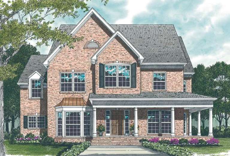 House Plan House Plan #12650 Front Elevation