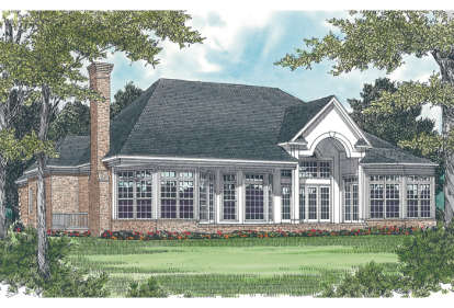 Traditional House Plan #3323-00182 Elevation Photo