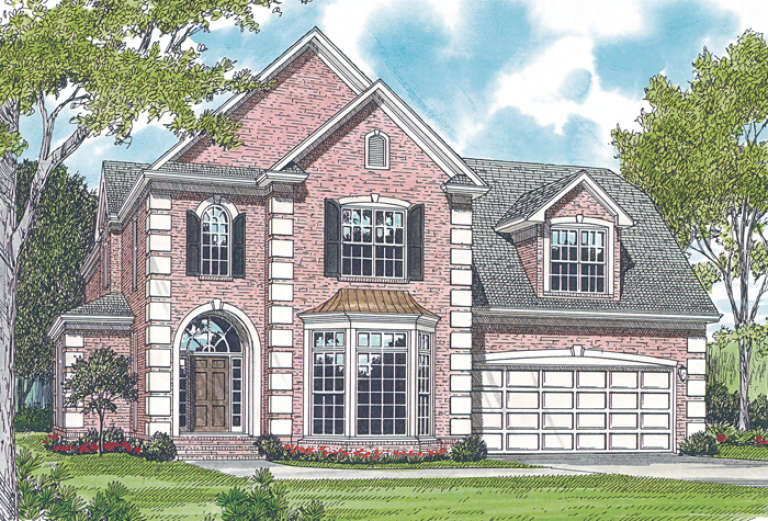 House Plan House Plan #12652 Front Elevation