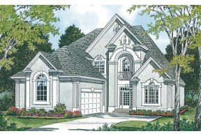 Traditional House Plan #3323-00184 Elevation Photo