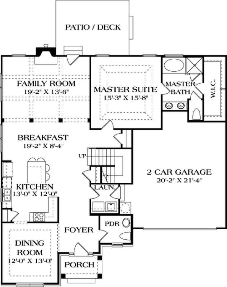 House Plan House Plan #12656 Drawing 1