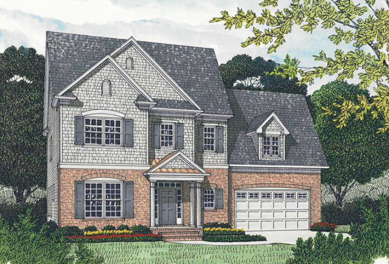 House Plan House Plan #12659 Front Elevation