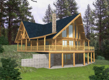 House Plan House Plan #1266 Front Elevation