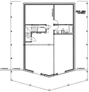 Basement Floor for House Plan #039-00037