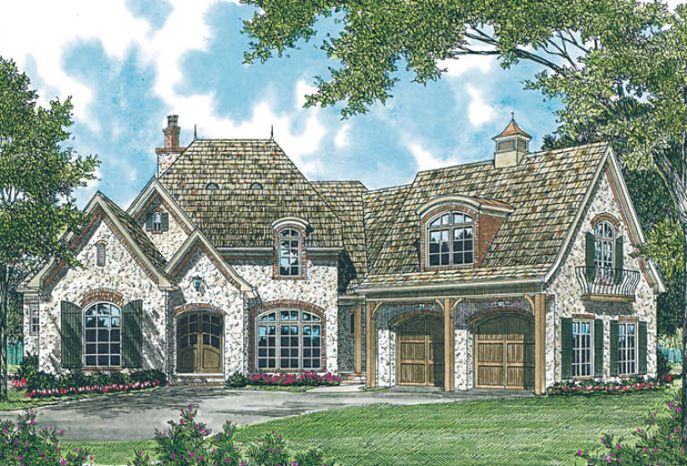 House Plan House Plan #12667 Front Elevation