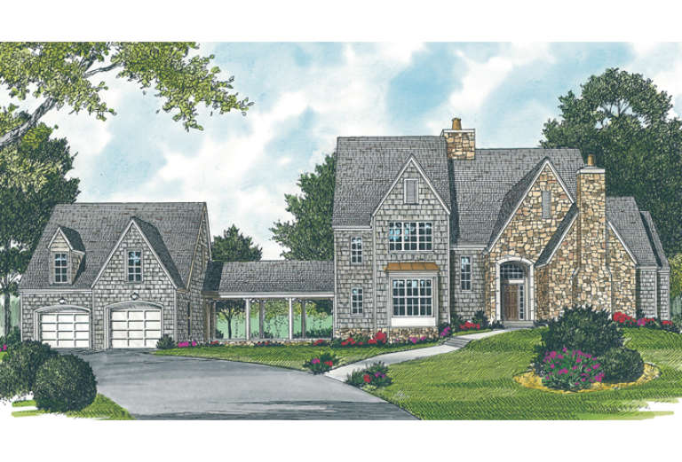 House Plan House Plan #12669 Front Elevation