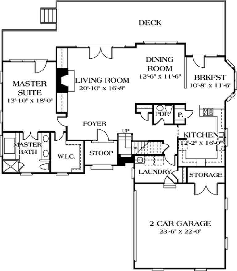 House Plan House Plan #12672 Drawing 1