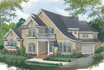 Traditional House Plan #3323-00207 Elevation Photo