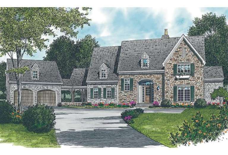 House Plan House Plan #12677 Front Elevation