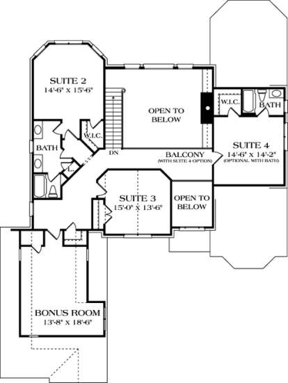 Floorplan 2 for House Plan #3323-00209