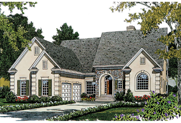 House Plan House Plan #12681 Front Elevation