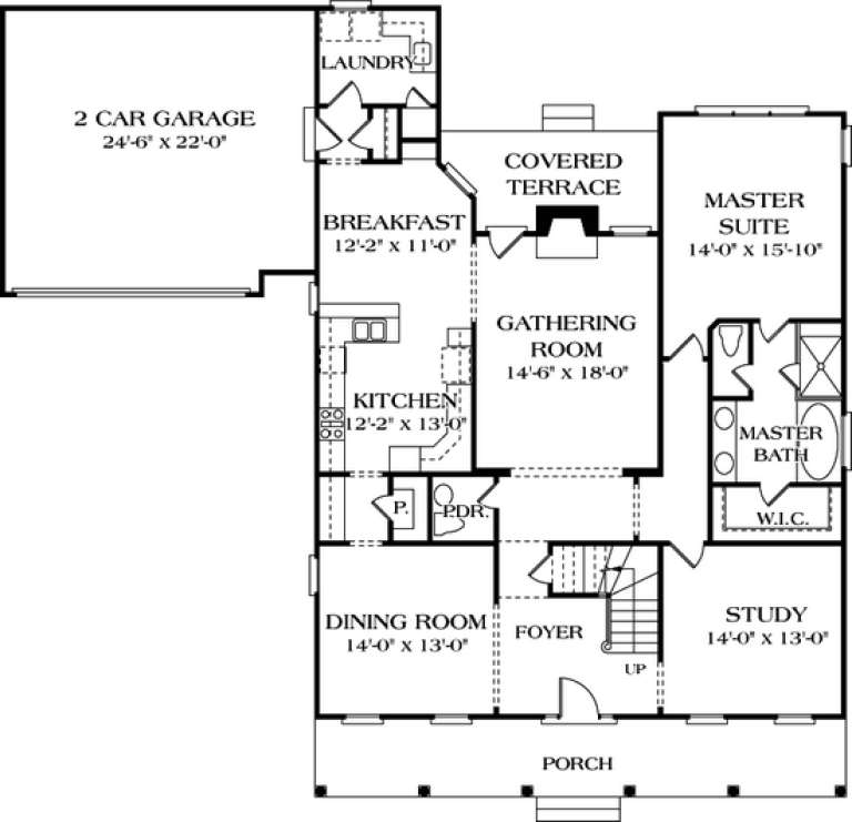 House Plan House Plan #12682 Drawing 1
