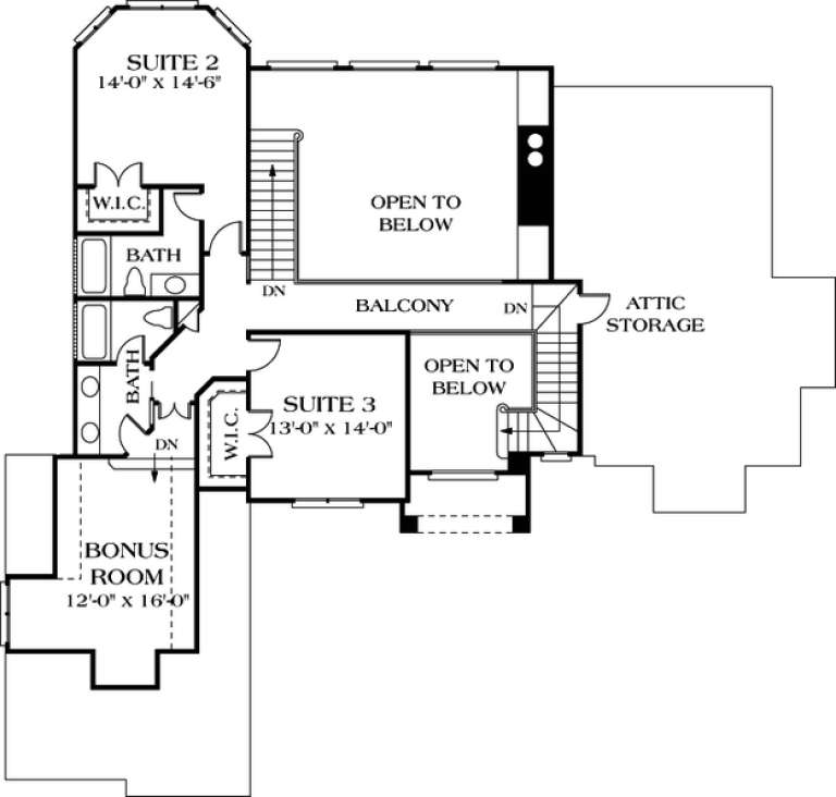 House Plan House Plan #12683 Drawing 3
