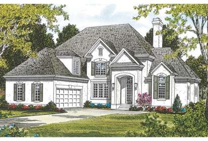 Traditional House Plan #3323-00216 Elevation Photo