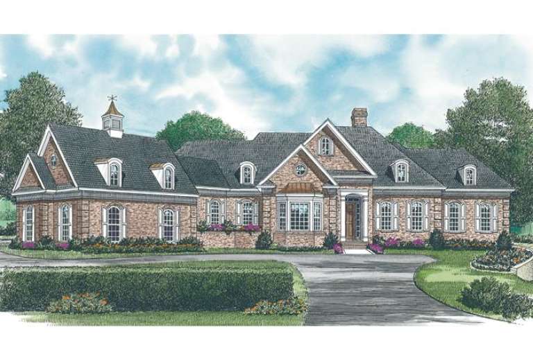 House Plan House Plan #12686 Front Elevation
