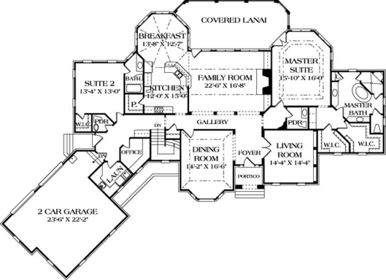 House Plan House Plan #12686 Drawing 2