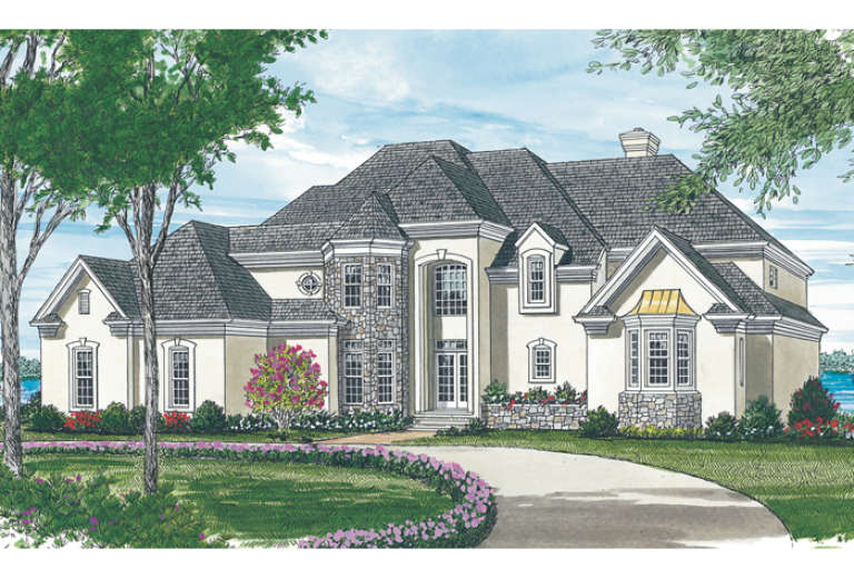 House Plan House Plan #12687 Front Elevation