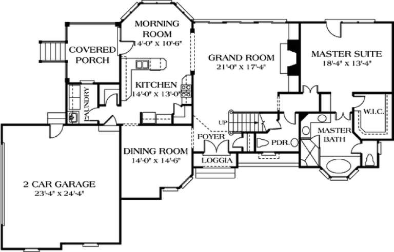 House Plan House Plan #12687 Drawing 1