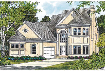Traditional House Plan #3323-00220 Elevation Photo