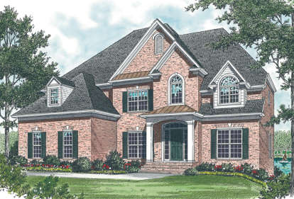 Traditional House Plan #3323-00221 Elevation Photo