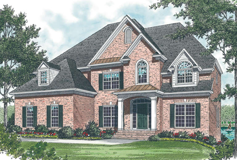 House Plan House Plan #12690 Front Elevation