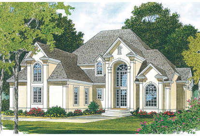 Traditional House Plan #3323-00222 Elevation Photo