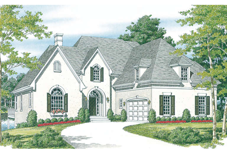 Traditional House Plan #3323-00223 Elevation Photo