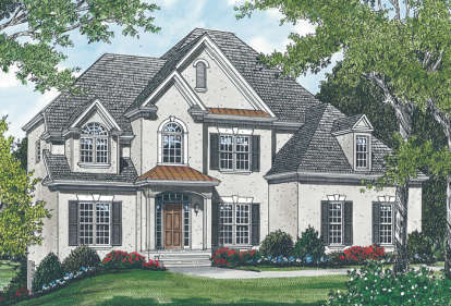 Traditional House Plan #3323-00225 Elevation Photo