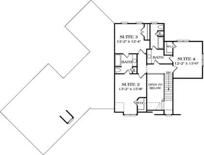 Floorplan 2 for House Plan #3323-00226
