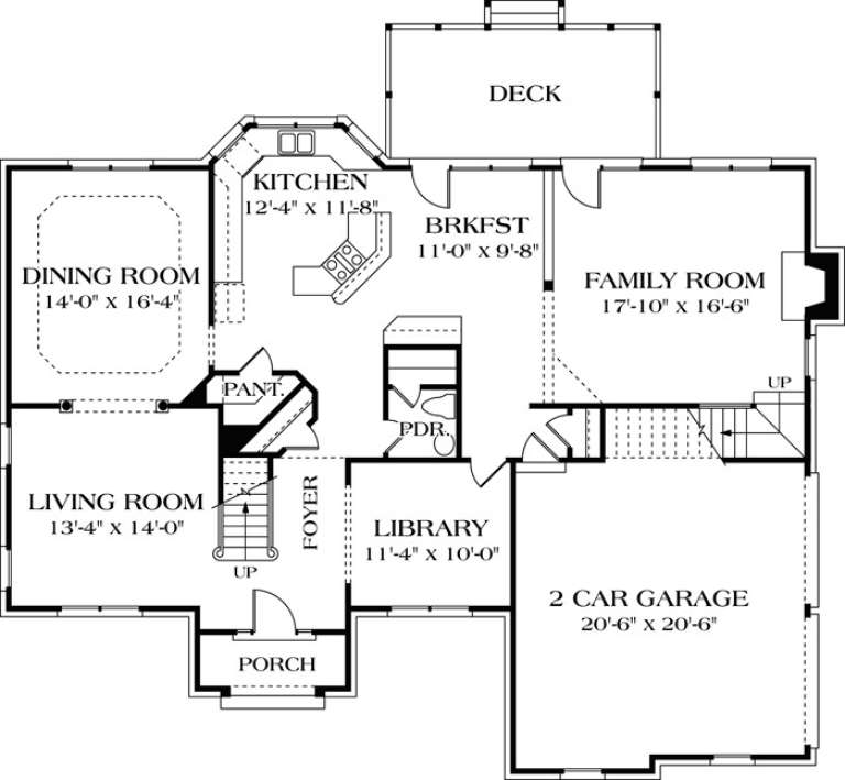 House Plan House Plan #12696 Drawing 1