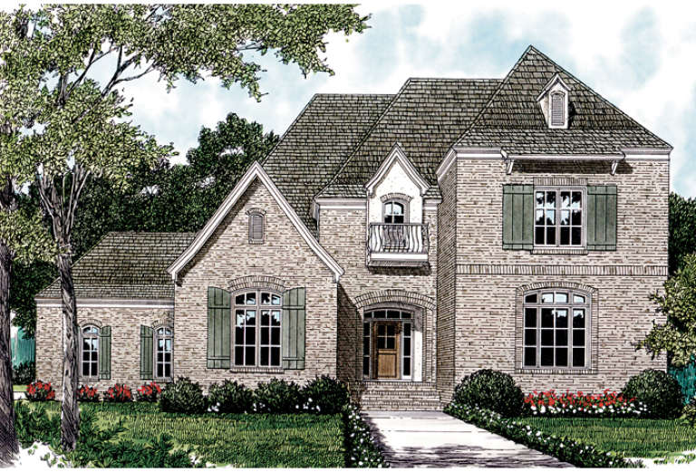 House Plan House Plan #12697 Front Elevation